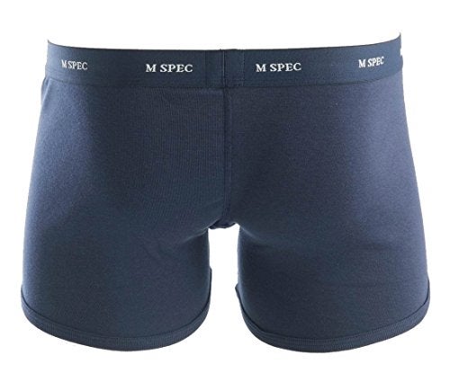 MSPEC Lowrise Boxer Briefs 3D-Crotch Breathable/Comfortable MS-10 Navy Blue XL - Image 3
