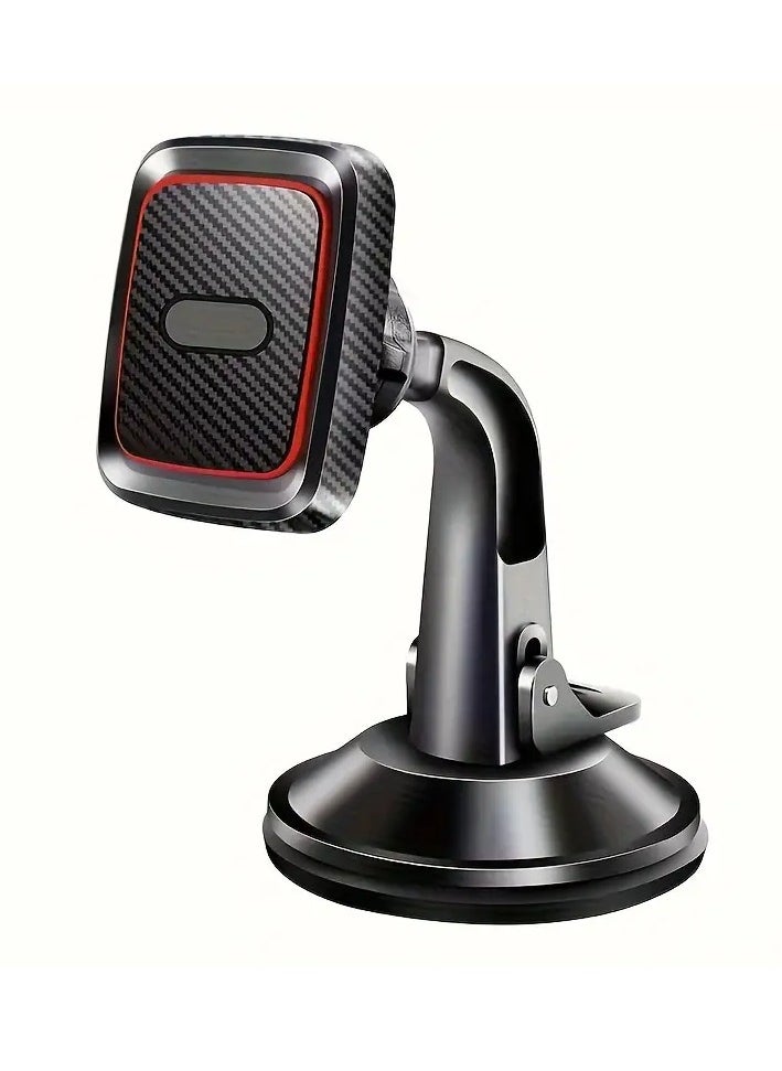 ELTRAZONE Magnetic Car Phone Mount | Universal Dashboard Phone Holder with Strong Magnets for Secure Grip | Compatible with All Smartphone Models | 360° Rotation, Compact ABS Design | Hands-Free Car Mount for GPS, Calls & Navigation - Image 1