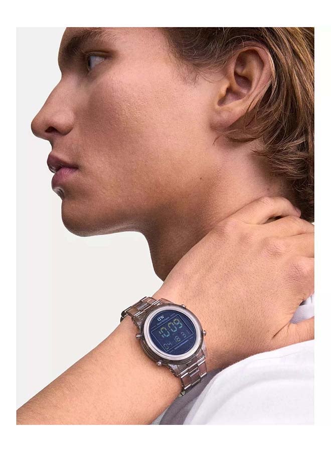 DANIEL WELLINGTON GW DIGITAL BLK DL GRY CS 42 MM DGT BIO PL Q424 - Image 2