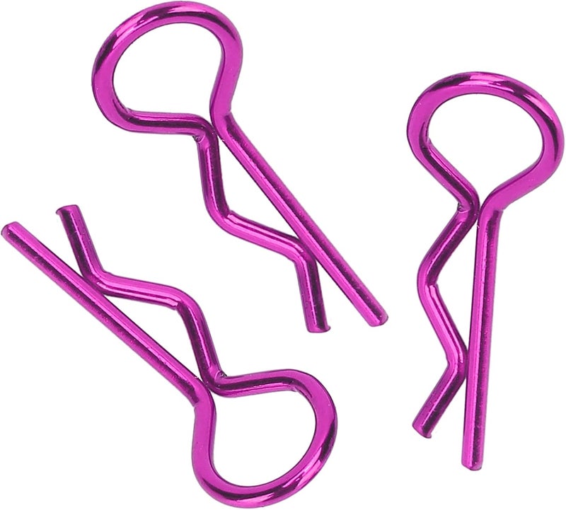 klarako RC Car Shell Body Clips, RC Body Clips Portable for 1/6 RC Car for 1/10 RC Car for 1/5 RC Car for 1/8 RC Car(Purple) - Image 4