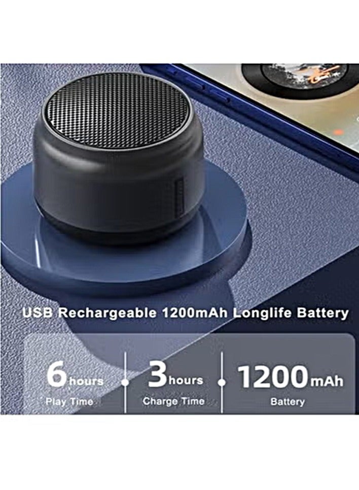 Thinkplus Portable Wireless Bluetooth Speaker Suitable for Outdoor Desktop Bluetooth Speaker Black
