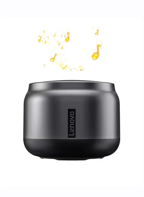 Thinkplus Portable Wireless Bluetooth Speaker Suitable for Outdoor Desktop Bluetooth Speaker Black
