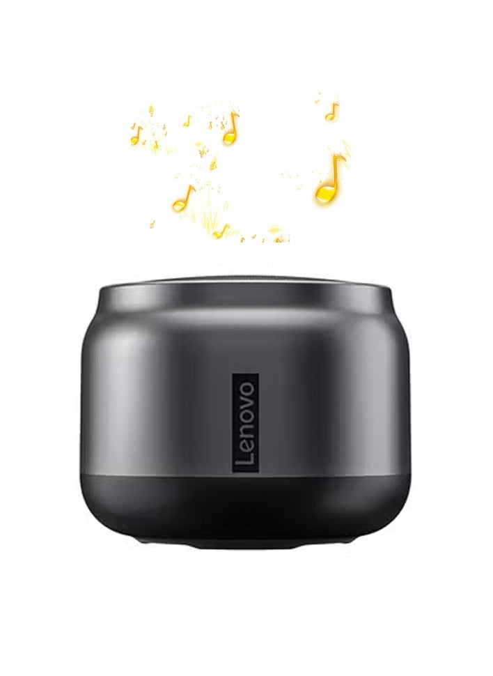 Lenovo Thinkplus Portable Wireless Bluetooth Speaker Suitable for Outdoor Desktop Bluetooth Speaker Black  - Image 1