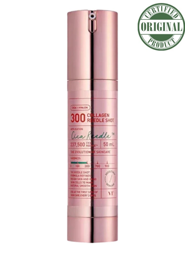VT COSMETICS VT 300 Collagen Reedle Shot 50ml – Advanced Anti-Aging Collagen Serum for Firm, Radiant Skin - Image 1