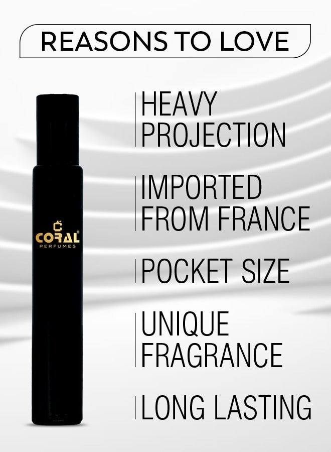 Coral INTERLUDE Perfume Oil Roll-on For Men & Women - 10ml - Image 2