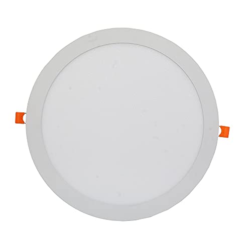 D'Mak 30W LED Round False Ceiling Panel Light for POP (White, 1 X 1 Feet,Aluminium) - Image 1