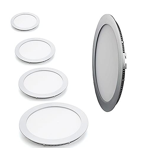 D'Mak 30W LED Round False Ceiling Panel Light for POP (White, 1 X 1 Feet,Aluminium) - Image 5