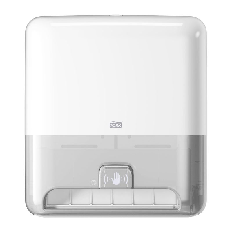 Tork Matic Paper Towel Dispenser, Intuition Sensor, White, Elevation, H1, non-contact One-at-a-Time dispensing, 5511202 - Image 1