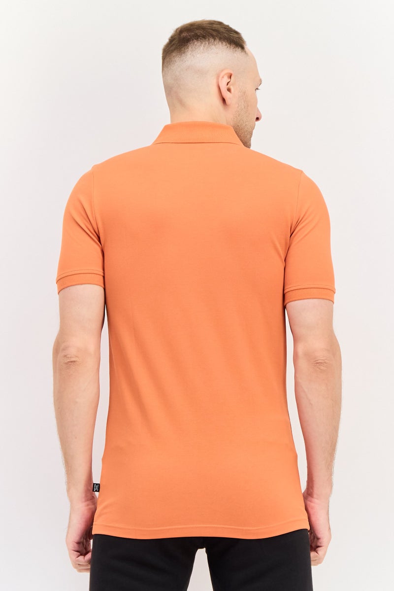 PUMA Men Sportswear Fit Short Sleeve Outdoor Polo Shirt, Chili Powder - Image 2