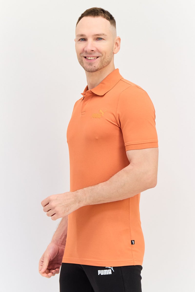 PUMA Men Sportswear Fit Short Sleeve Outdoor Polo Shirt, Chili Powder - Image 4
