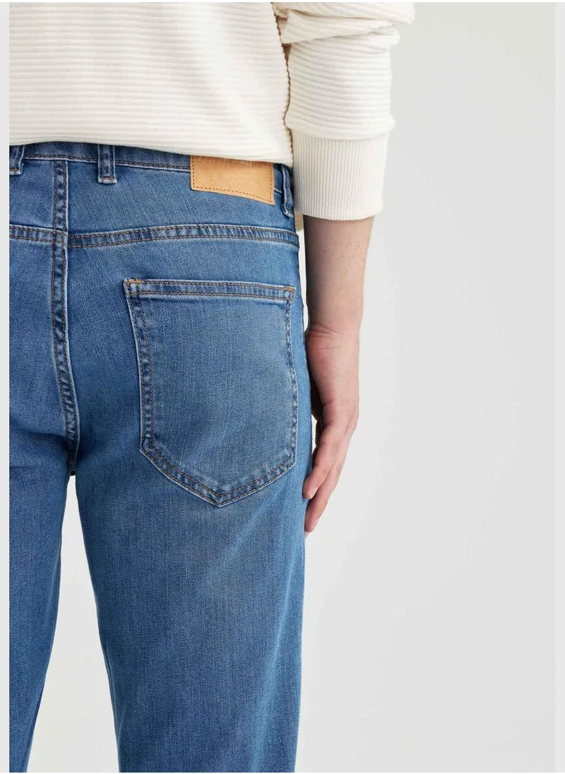 DeFacto Man Slim Fit Denim Trousers
