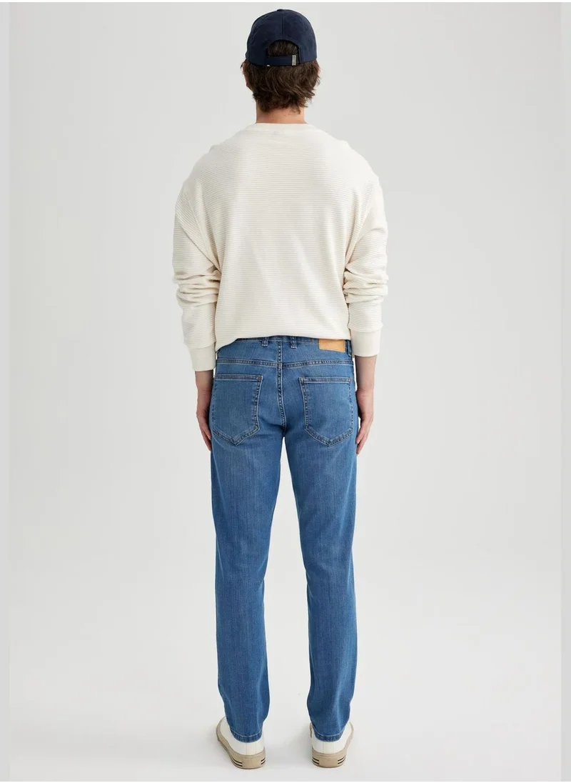 DeFacto Man Slim Fit Denim Trousers