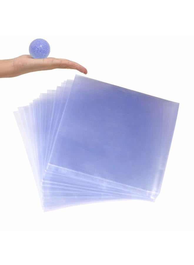 LazyMe Shrink Wrap Bags, 4 x 4 inch, PVC Heat Shrink Wrap for Handmade Soaps Bath Bombs, Art Crafts and DIY Crafts (200Pcs) - Image 1
