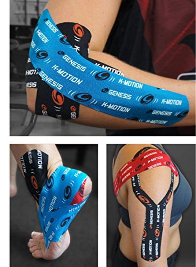 Genesis K-Motion Tape with Copper Infuzion- Black Uncut Roll - Image 3