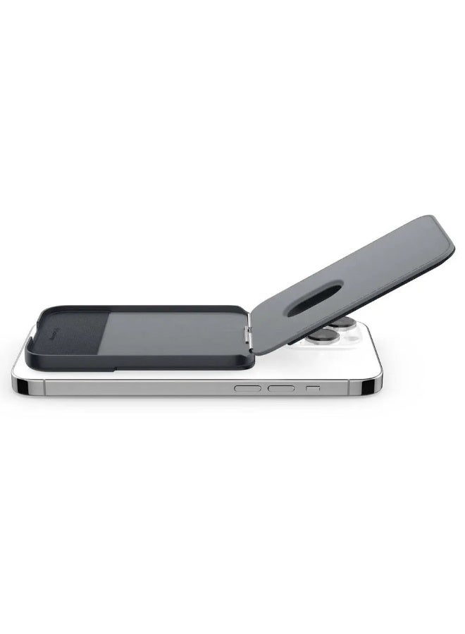 Caseology Nano Pop MagSafe Leather Card Wallet Stand (MagFit) – Magnetic Card Holder with Kickstand for iPhone 12–17 & MagSafe Devices - Image 3