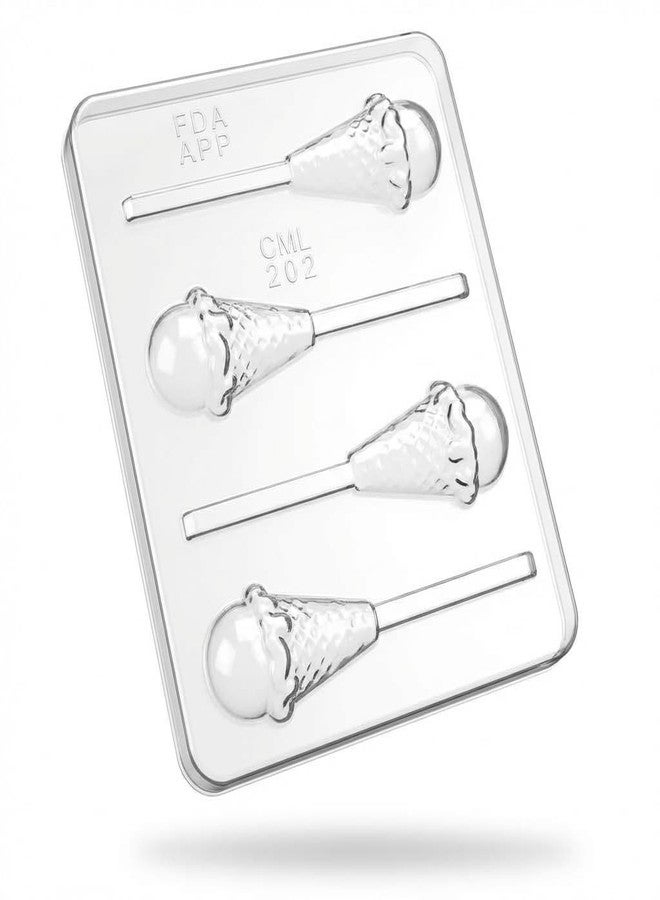 Lollipops Ice Cream Cone Lollipop Chocolate Candy Mold 202 - Image 4
