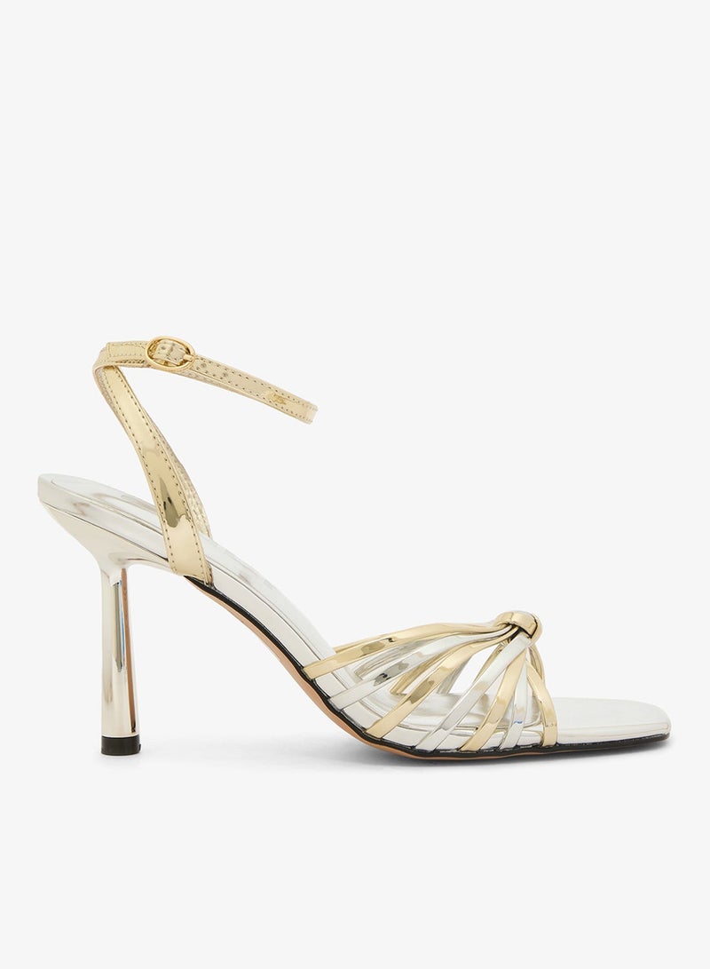 ONLY Casual Ankle Strap Heeled Sandals - Image 1