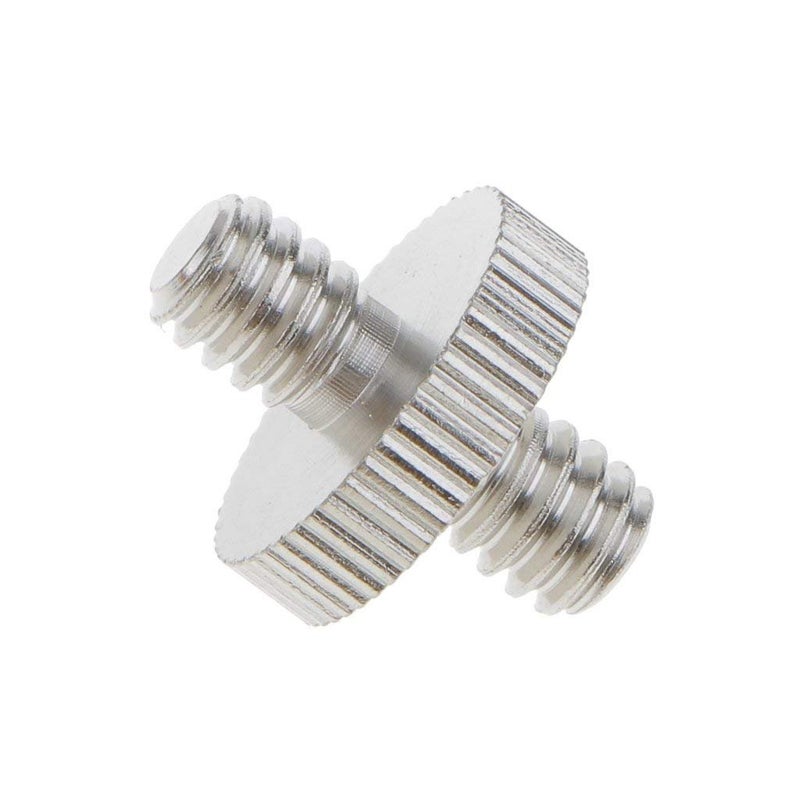 SHOPEE 1/4"-20 Male to 1/4"-20 Threaded Screw Adapter Tripod Screw Converter Compatible with Camera Cage Light Stand MonopoD Shoulder Rig Tripod(Pack of 5) - Image 1