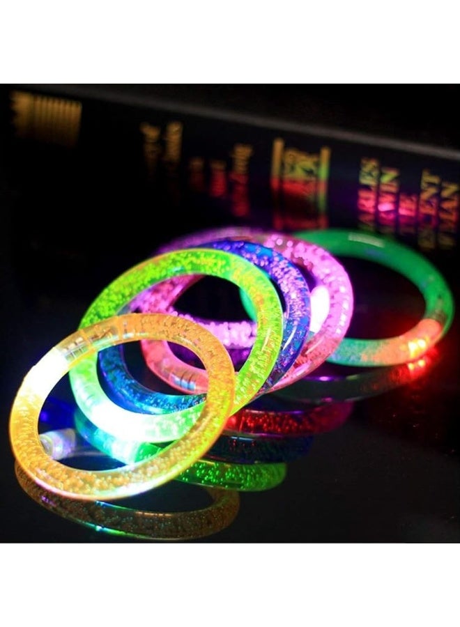 AMENON 24 Pack Patriotic Glow In The Dark LED Bracelets Memorial Day Party Favors for Kids Adult Party Supplies Flashing Light Up Bracelet Glow Sticks Party Toys 4th of July Accessories Birthday Games Gifts - Image 5