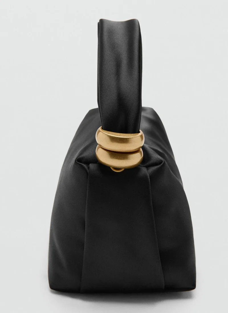 MANGO  Metallic detail handbag for Women | Best Price UAE