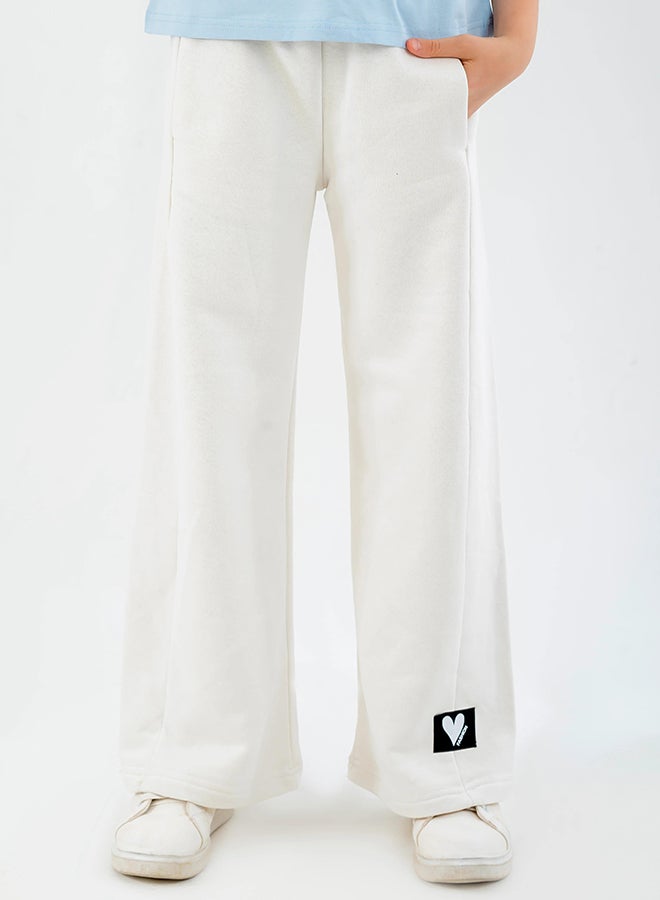 سي إن جينز وير كيدز بنات بنات سويفي أبيض - Image 1