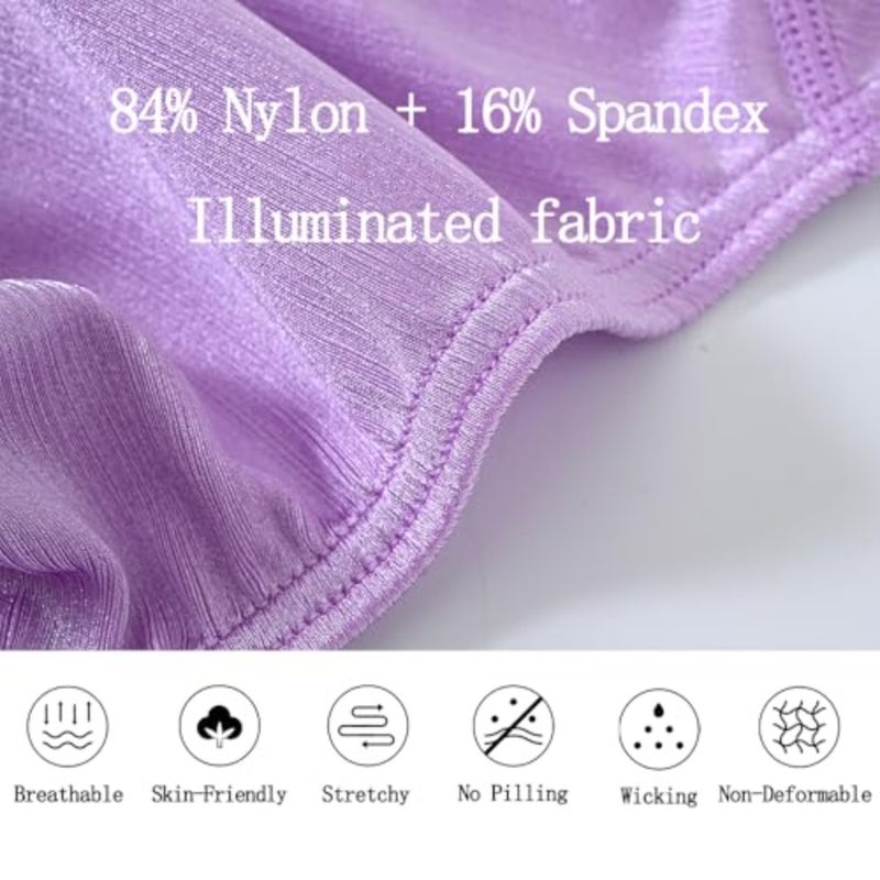 JINSHI Men's Thong Underwear Sexy Ice Silk Glossy G String Male Athletic Thongs T Back For Men Bikini Briefs - Image 5