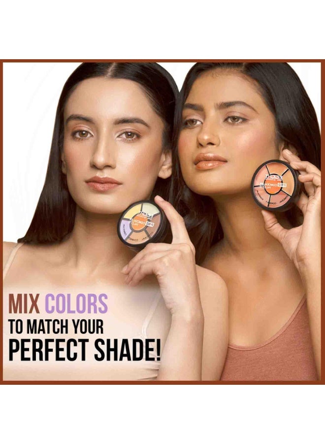INSIGHT Pro Concealer Palette – Shade Concealer | Makeup Wheel for Face | Satin–Matte Finish | 3-in-1 Conceal, Contour & Correct | Waterproof | Full Coverage | 15gm - Image 5
