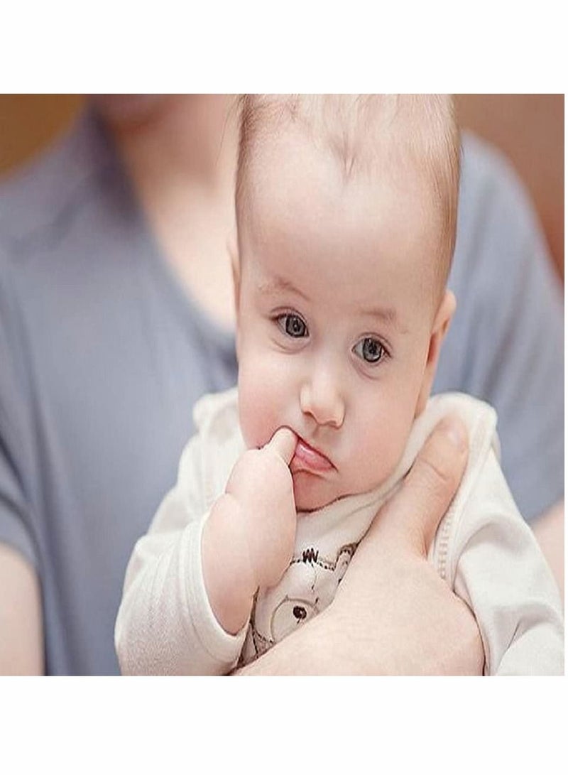 Excefore إيقاف مص الإبهام، حماية الأصابع، واقي الأصابع، مجموعة علاج مص الأصابع للأطفال الصغار، مناسبة للأطفال الأولاد والبنات (وردي) - Image 3