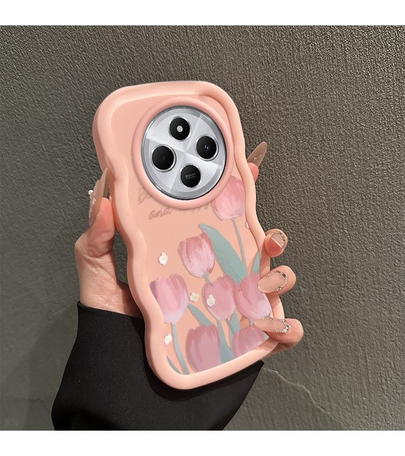 Transparent Shockproof Protective Phone Case For POCO C75 Black Lightweight Anti Slip Durable - Image 4