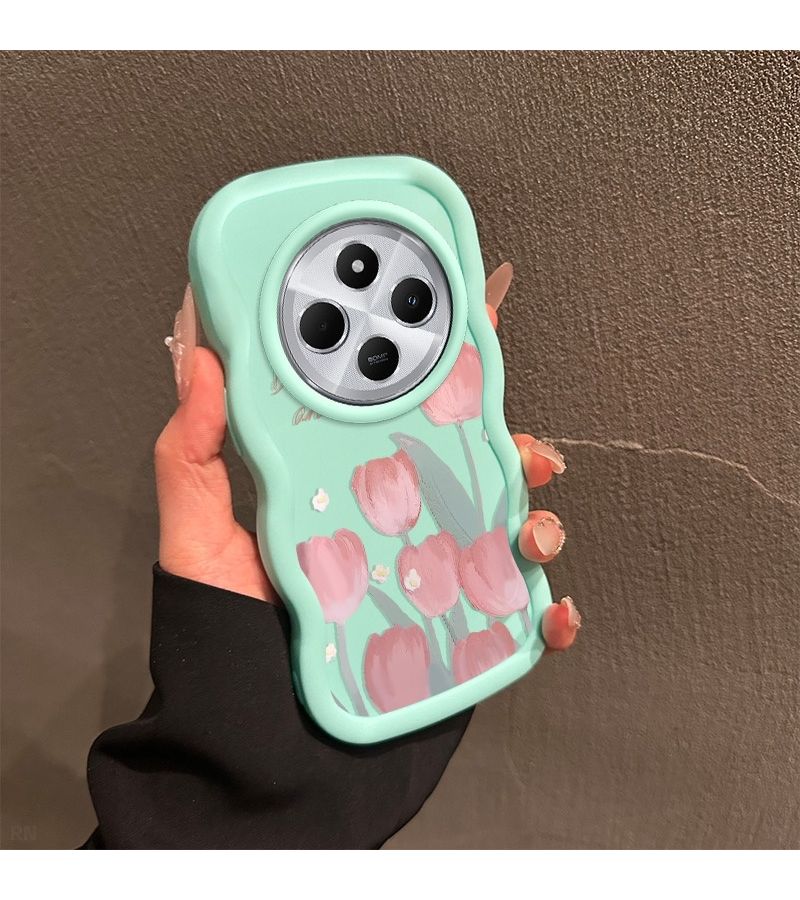 Transparent Shockproof Protective Phone Case For POCO C75 Black Lightweight Anti Slip Durable - Image 5