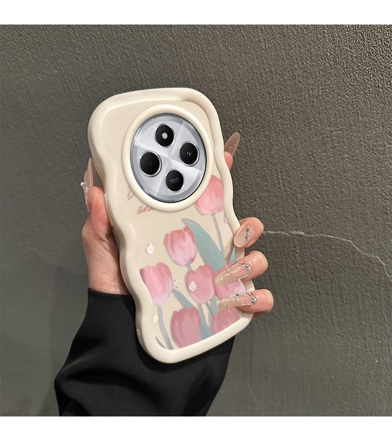 Transparent Shockproof Protective Phone Case For POCO C75 Black Lightweight Anti Slip Durable - Image 3