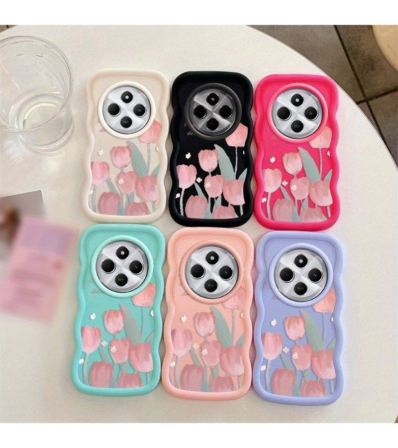 Transparent Shockproof Protective Phone Case For POCO C75 Black Lightweight Anti Slip Durable - Image 1
