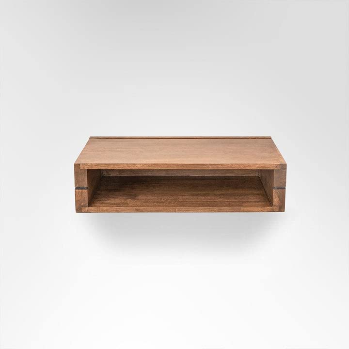 Streem Solid Sheesham Wood Mounted Study Table/Home Office/Laptop Table/Wall Mounted Space Saving Desk/Office Table Stand, Wall Mounted Study Table for Work - Image 5