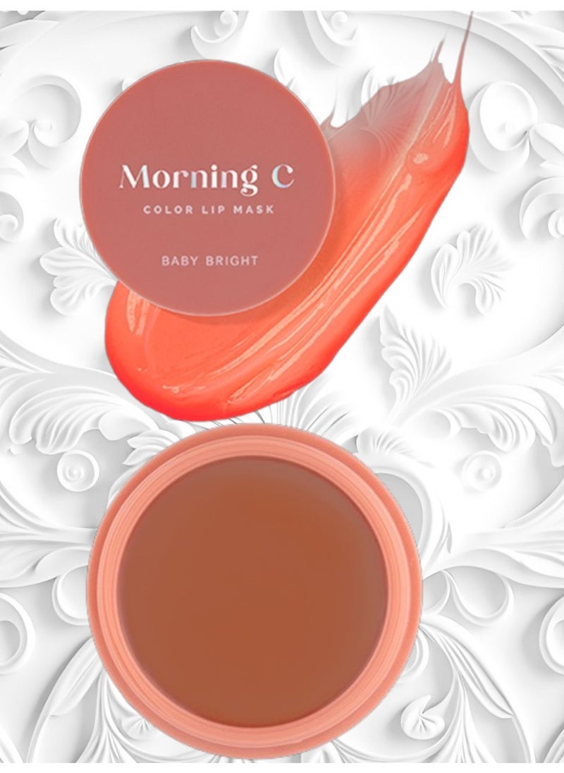 Baby Bright Morning C Color Lip Mask ( Peach Candy )  - Image 2