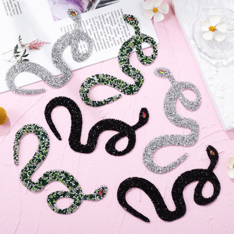6 Pcs Sequin Patches Iron On Sew On Patches Clothes Patches Backpack Patches - Image 2