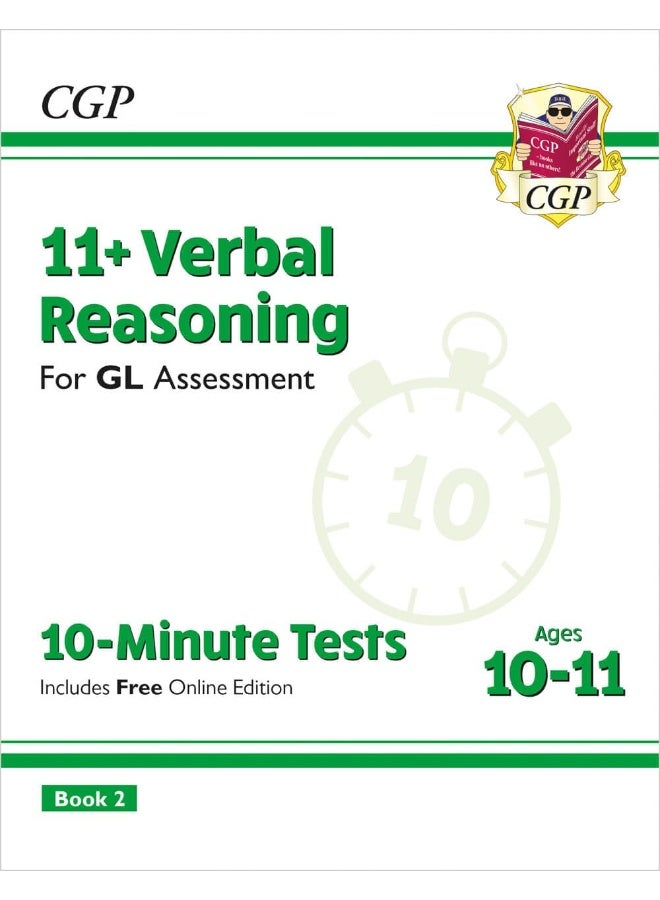 11+ GL 10-Minute Tests: Verbal Reasoning - Ages 10-11 Book 2 (with Online Edition) - Image 1