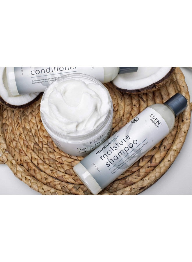 eden bodyworks Coconut Shea Moisture Shampoo ; 8 Oz ; Remove Build Up & Restore Moisture Balance Packaging May Vary - Image 5