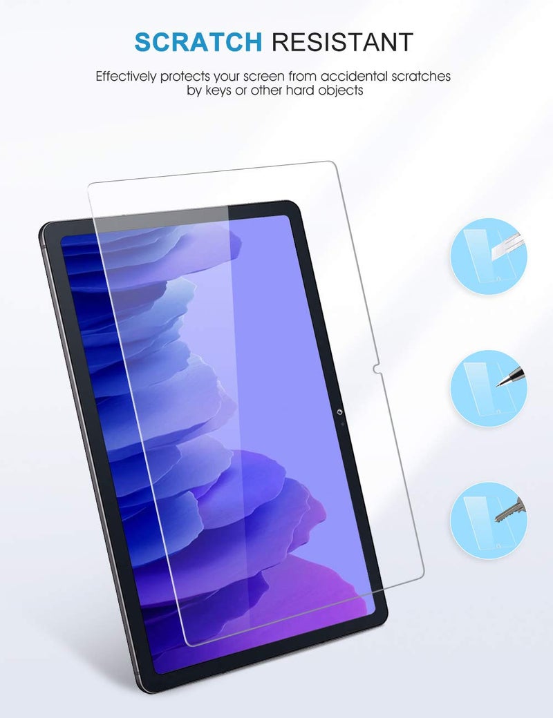 SPARIN 3 Pack Screen Protector for Samsung Galaxy Tab A7 2020 10.4 Inch (SM-T500/SM-T503/SM-T505/SM-T507), 9H Tempered Glass Anti-Scratch - Image 5