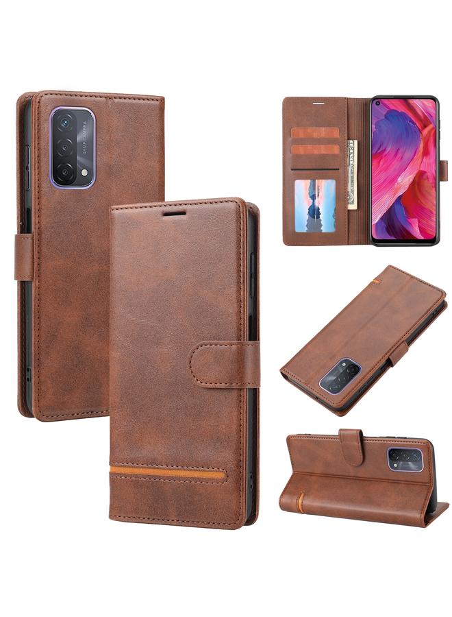 S-TOP Case For OPPO A54 5G / A74 5G / A93 5G Classic Wallet Flip Leather Phone Case - Image 1
