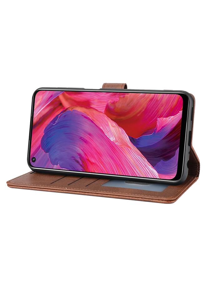 S-TOP Case For OPPO A54 5G / A74 5G / A93 5G Classic Wallet Flip Leather Phone Case - Image 5