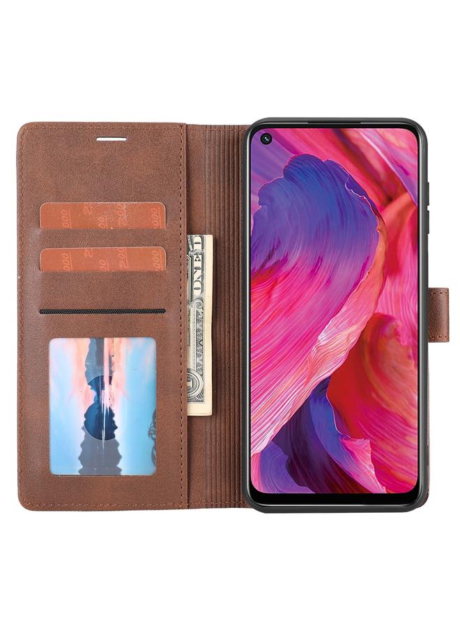 S-TOP Case For OPPO A54 5G / A74 5G / A93 5G Classic Wallet Flip Leather Phone Case - Image 4