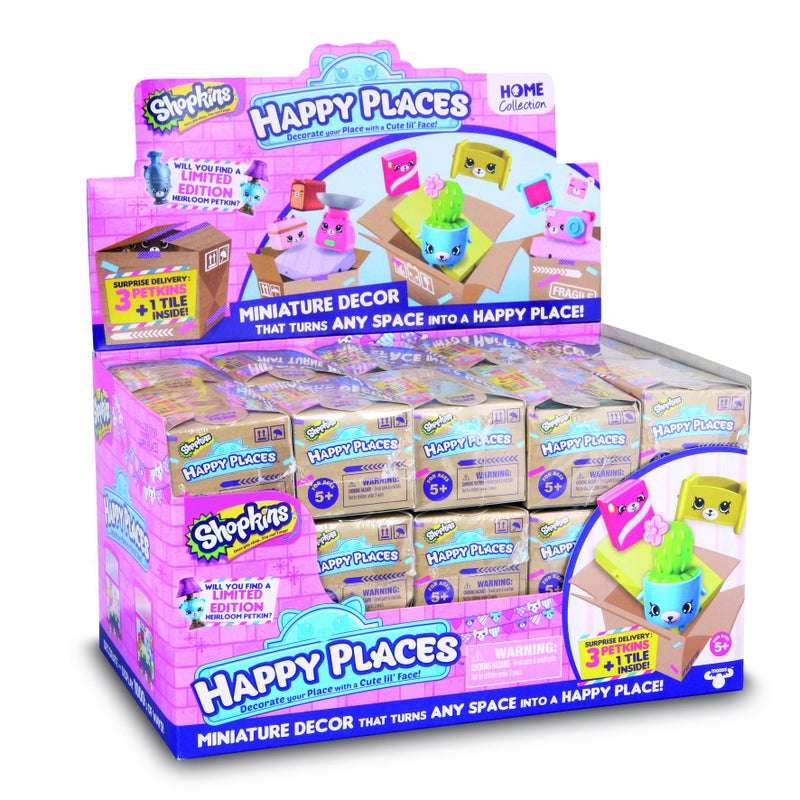 Shopkins Moose Happy Places Shopkins S1 Surprise Delivery Cdu - Image 5
