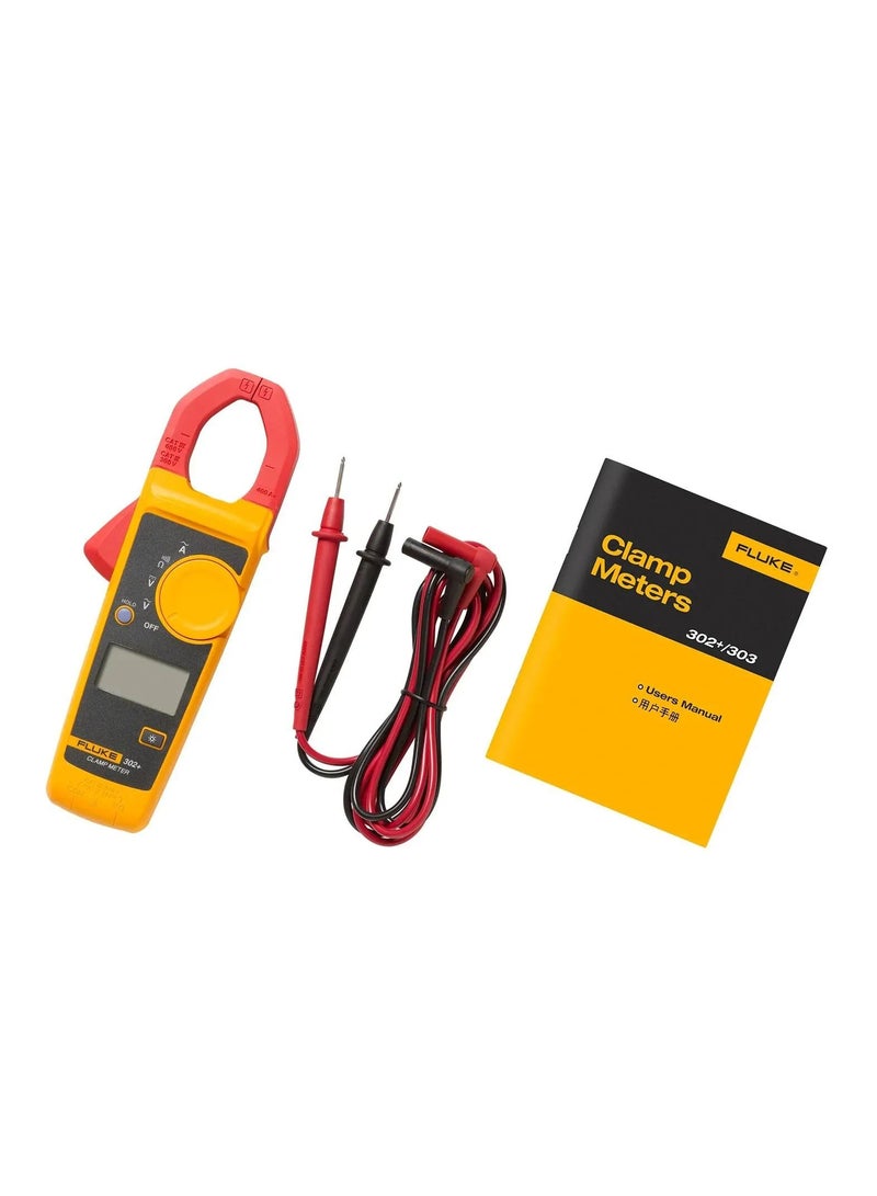 Fluke 302+ Digital AC Clamp Meter (400A, 600V) - Image 2