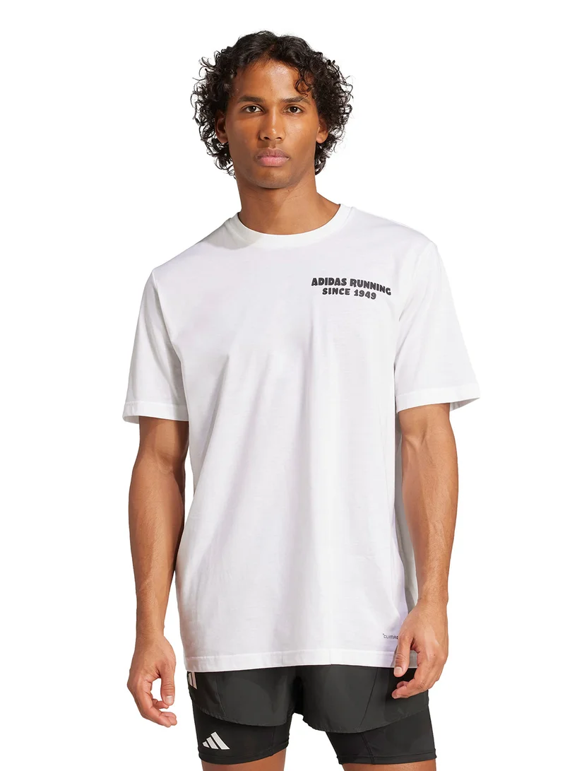 adidas Running Tacos Later Graphic T-Shirt