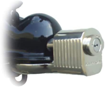 Master Lock Trailer Hitch Lock, Fits 1-7/8 in., 2 in., and Most 2-5/16 in. Trailer Couplers, Weather Resistant Automotive Hitch Lock with Keys, 377KA - Image 3