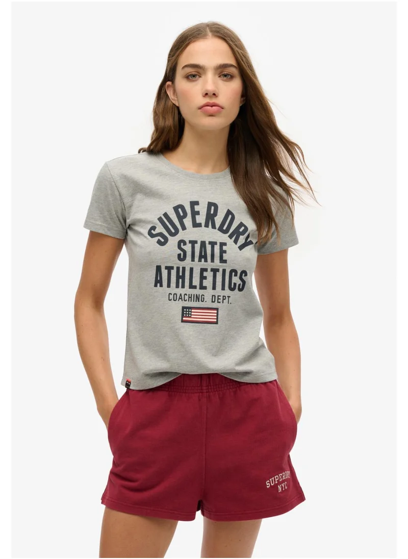 Superdry Athletic Graphic Fitted Tee