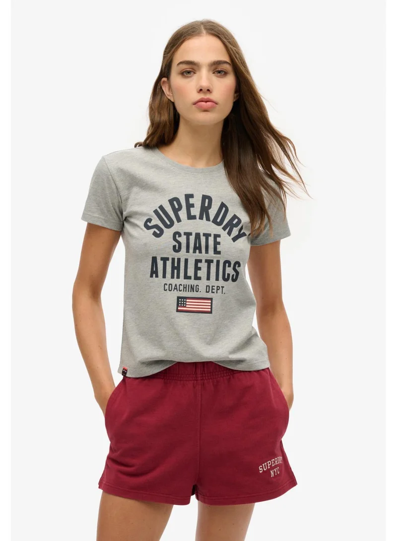 Superdry Athletic Graphic Fitted Tee