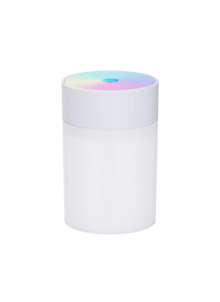 Generic - 200ML Mini Convenient Air Humidifier Small Aromatherapy Oil Diffuser Silent Atmosphere Light Automatic Off White - Image 1