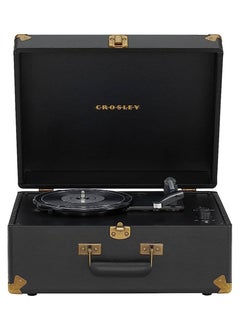 Crosley Crosley CR6253B-BK Anthology Vintage 3-Speed Bluetooth in/Out Suitcase Turntable Black  - Image 1