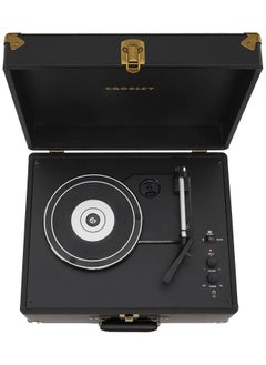 Crosley Crosley CR6253B-BK Anthology Vintage 3-Speed Bluetooth in/Out Suitcase Turntable Black  - Image 3